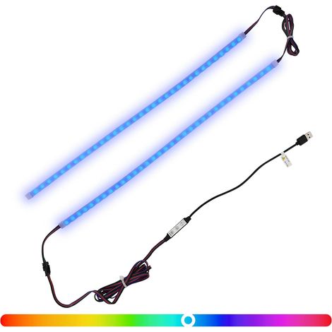 Tira LED 110 cm Multicolor PVC vidaXL (1/4)
