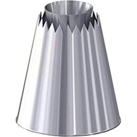 DE BUYER 2118.01 Beccuccio a Cono Uscente in Acciaio Inox 5,5 x 5,5 x 6,3 cm