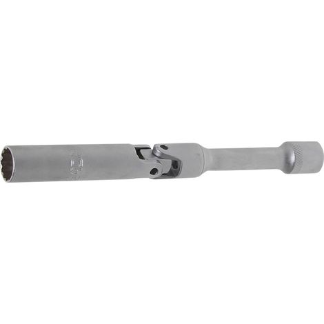 BGS Junta bujía extra larga doce lados accionamiento cuadrado interior 10 mm (3/8") SW 14 mm - 2987