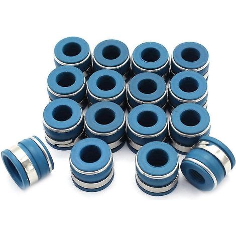Jeu de 16 joints d'huile de queue de soupape FKM haute performance compatibles avec les moteurs BBC à gros bloc. (1/5)