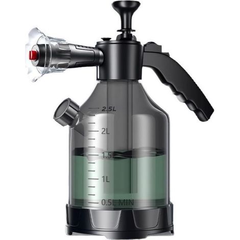 3-Liter-Schaumsprühpumpe, Schaumpistole für Autowaschanlagen, Schaumlanze mit verstellbarer Düse, tragbarer Drucksprüher (1/5)