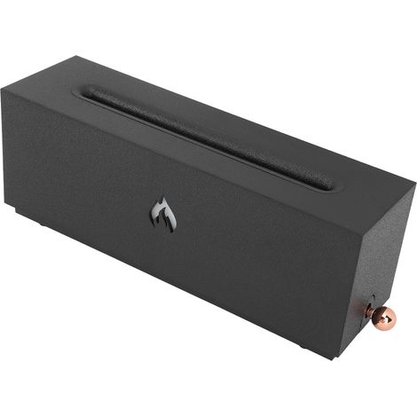 Diffuseur d'air effet flamme 3D multicolore avec arrêt automatique, 320 ml, silencieux, brume parfumée, idéal pour la chambre ou le bureau (noir). (1/5)