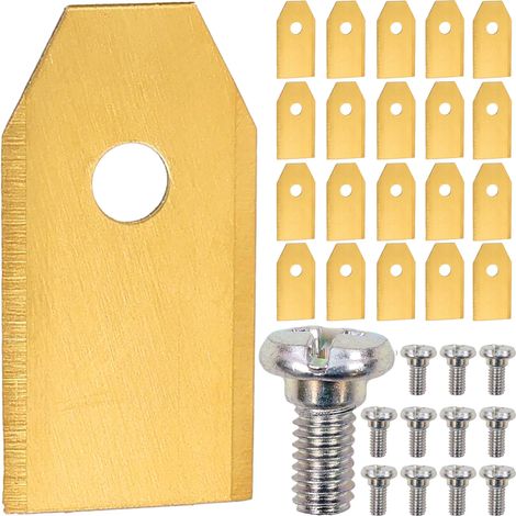Messer 30x pour Robots tondeuses GARDENA SILENO R130Li, R130LiC, R160Li, R100Li, Ville (1/3)
