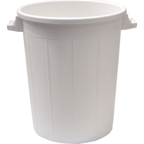 Bidone Immondizia Sovrapponibile X H Ics Bianco 50 Lt Ø 41 49 cm