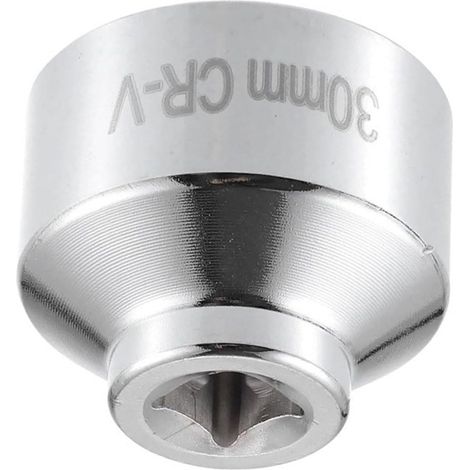Clé à douille professionnelle de 30 mm - Outil de démontage carré (1/5)