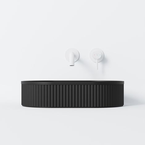 Steinberg Serie 740 Aufsatzwaschtisch, oval, ohne Überlauf, (1/4)