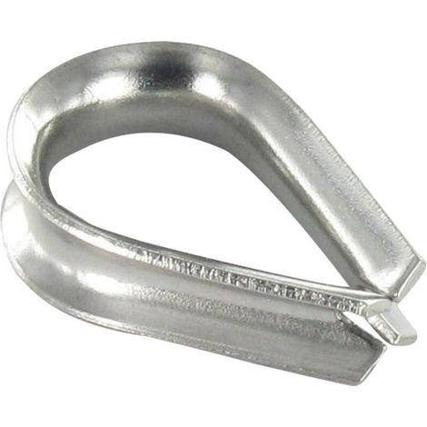Cosse coeur Inox A4 Diamètre 4-1 pièce - Cosse coeur Inox A4 Diamètre 4-1 pièce (1/4)