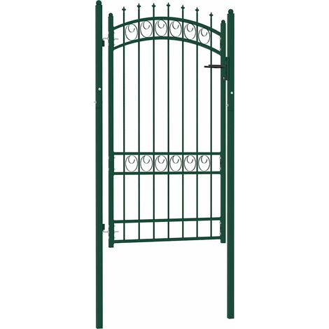 vidaXL Portails de clôture EMMEN 104 x 134,5 cm Verrouillable (1/5)