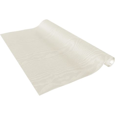 film adhésif Deco Standard - 200 x 45 cm - bois blanc - Papier adhésif, film meubles, film décoratif, papier Peint - film autocollant pour meuble, cuisine, ordinateur portable (1/5)