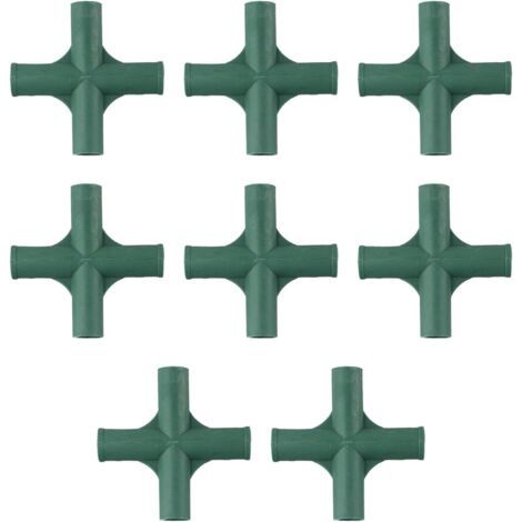Raccord PVC 16 mm – 4 types – Support stable et robuste – Connecteur pour structure de serre (1/5)