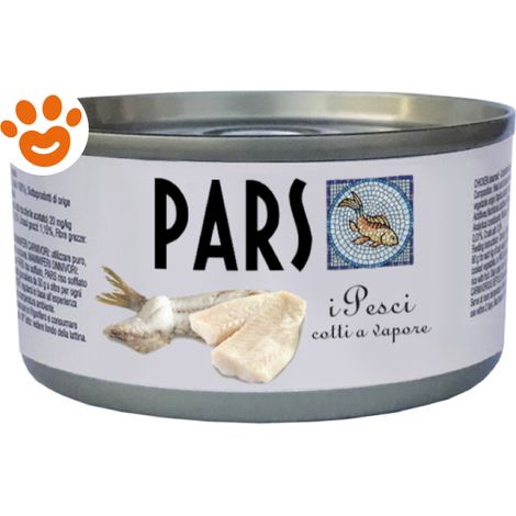 PARS Dog&Cat Cotte al Vapore Pesci - Lattina 85 Gr -