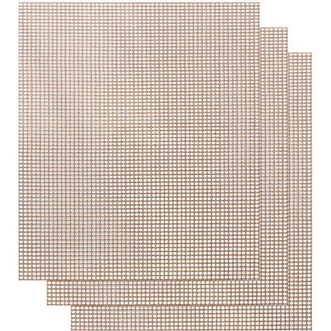 Lot de 3 Tapis de cuisson antiadhésif, Résistant 260°C, Pour barbecue gaz charbon électrique four (1/5)