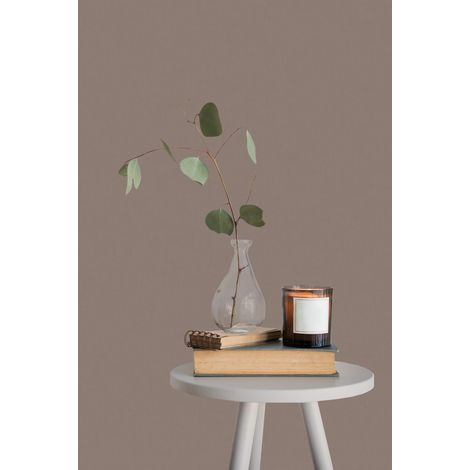 Papier peint intissé Uni Isa Old pink 1000 x 53cm Taupe rosé