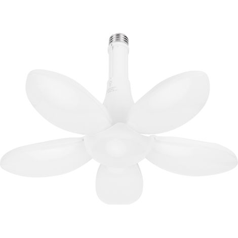 Lampe LED Garage 5 Feuilles 80W, Luminaire Plafond E26 pour Cave et Entrepôt, 85-265V (1/5)