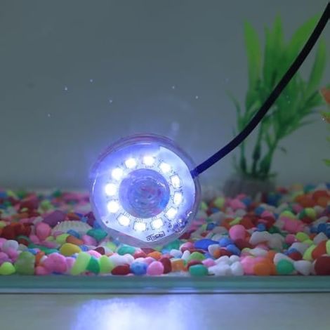 Lumière LED D'aquarium,Lumière Sous-marine Colorée Étanche en Plastique USB Lampe de Réservoir de Poissons pour Aquariums Réservoirs de Poissons (1/5)