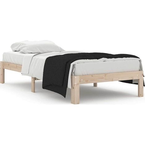 Maison Exclusive - Cadre de lit sans matelas 90x190 cm (1/5)