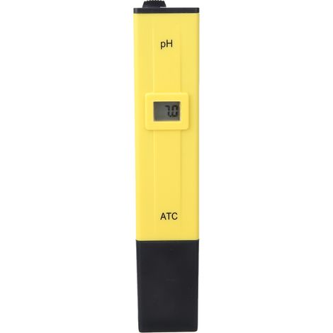 1 testeur de pH, plage 0-14, précision 0,1, écran LED, alimentation pile LR44, usage laboratoire et terrain (1/5)