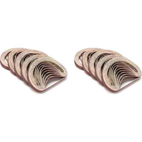 Adecuado para paquetes de 100 lijas de banda y limas de 330 x 10 mm, papel de lija P40-P600, lijas de malla y accesorios para herramientas eléctricas para madera.