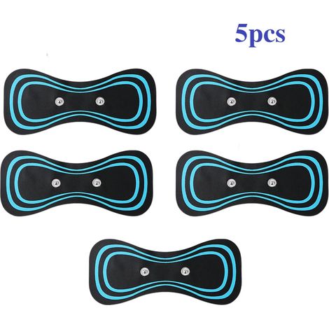 10/5 selbstklebende Ersatzelektroden für TENS-Geräte, Muskelstimulationsgeräte, Körpermassagegeräte, Schulterpflaster 06127-AquaForge