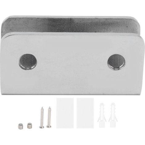 Support à Pince pour Verre en Acier Inoxydable, Fournitures de Salle de Bains Durables pour Verre de 8 à 12 Mm (1/5)