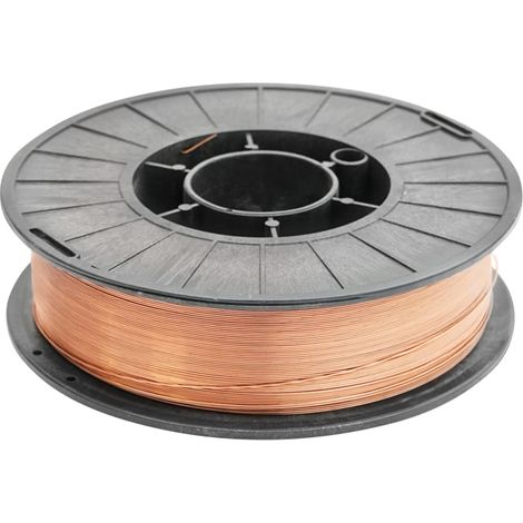 Rotolo di filo per saldatura, acciaio 0,8 mm. 5 kg. ER70S-6 Breckner Germany (1/3)