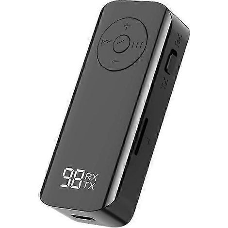Émetteurs-récepteurs Bluetooth 5,3 GHz compatibles 2 en 1, adaptateurs sans fil 3,5 mm pour voiture (1/5)