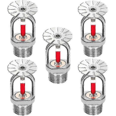 5 extincteurs automatiques suspendus 3/4" 155" vers le bas, filetage NPT 68, pour la construction résidentielle