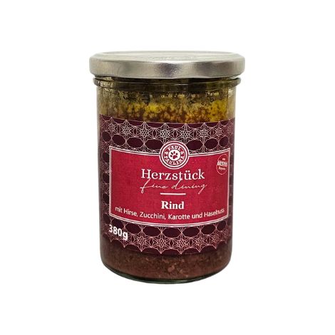 Bœuf aux carottes et au millet 380 g Nourriture pour chien Acides oméga Protection du système digestif Paul & Paulina (1/2)