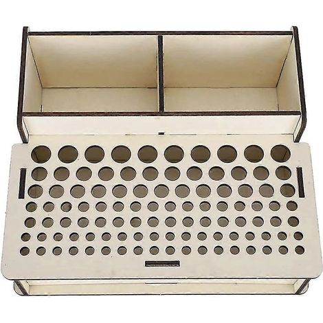 Support de rangement à 103 trous pour outils de maroquinerie et bricolage (1/5)