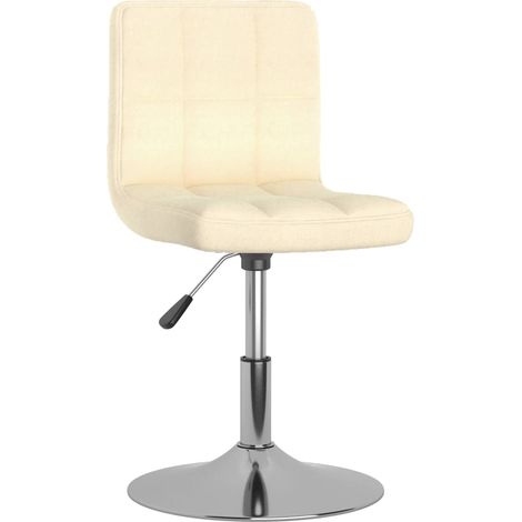 Maison Exclusive - Drehbarer Barhocker Creme Stoff