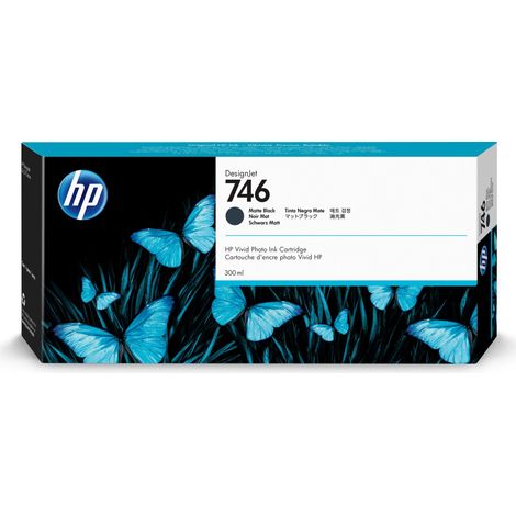 Hewlett Packard HP 746 - Original - Encre à pigments - Noir mat - HP - HP DesignJet Z6 Printer series - HP Designjet Z9 Printer series - Impression à jet d'encre (P2V83A)