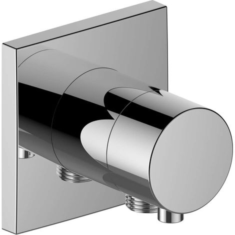 Valvola di intercettazione IXMO DN 15, ad incasso, con maniglia IXMO Rosetta comfort quadrata cromata KEUCO (1/2)