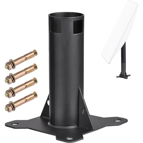 Supporto per antenna, palo per antenna - Supporto per palo per antenna retrattile  Palo per antenna resistente, supporti per antenna TV satellitare, palo per antenna TV versatile per condizioni meteor