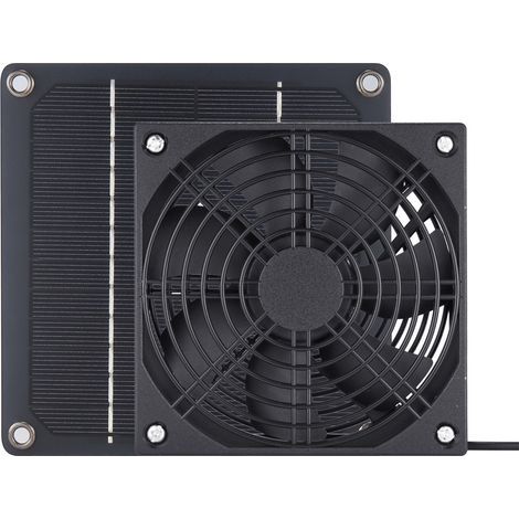 Longue durée de vie solaire extérieure à grande vitesse de ventilateur d'extraction d'animal familier de ventilateur d'extraction solaire 3W (1/5)