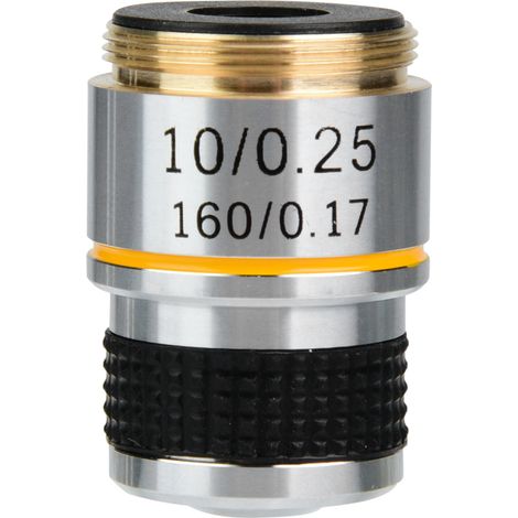 10x 185 Biologisches Mikroskop mit 160/0,17 achromatischen Objektiven (1/5)