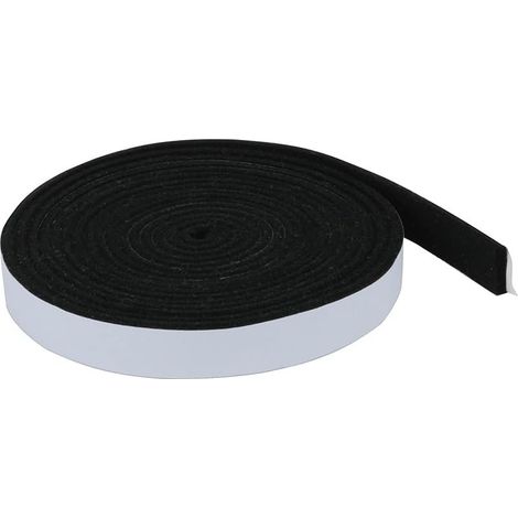 Joint de fumeur , joint auto-adhésif pour gril haute température en feutre, joint BBQ haute température ignifuge pour fumeur, bande résistante au feu pour couvercle de fumeur BBQ, 1/2 "x 1/8" 6 (1/5)