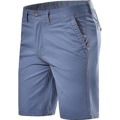 Herren-Chino-Shorts in Khaki – Größe 36 – Blau (1/4)