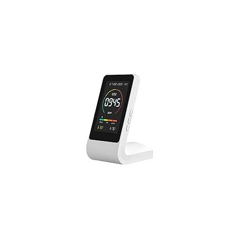 CO2 Testeur de qualité de la qualité de l'air Testeur de dioxyde de carbone rechargeable outil de détection (1/5)