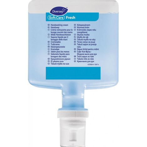Loción De Lavado De Manos Cuidado Fresco Suave Cartucho De 1,3 L (Par 4)