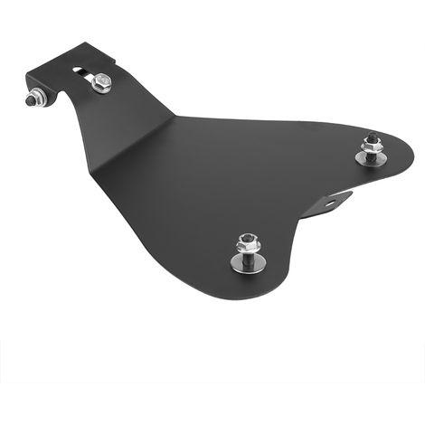 Embout de montage pour selle moto solo, support plaque pour custom chopper bobber (1/5)