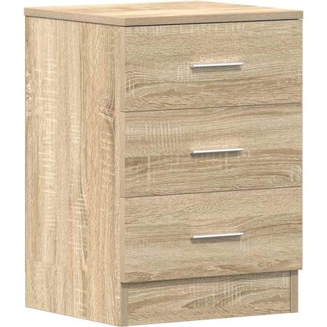 Maison Exclusive - Comodino Rovere Sonoma 38x35x56 cm in Legno Multistrato (1/5)