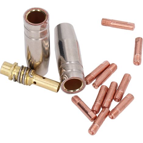 Embout de buse de pistolet de soudage, tige de connexion de rechange 15AK, consommables pour torche de soudage MIG/MAG (1/5)