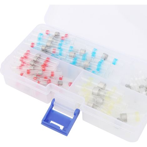 100 Pièces de Manchons Thermorétractables Soudables Multicolores pour Câbles et Connexions Électriques (1/5)