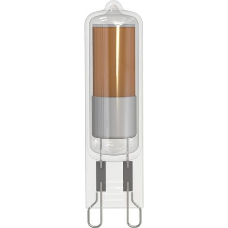 AMPOULE LED, G9, 200LM REMPL. 20W, CULOT ENFICHABLE, TRANSP., BLC CHAUD HAMA