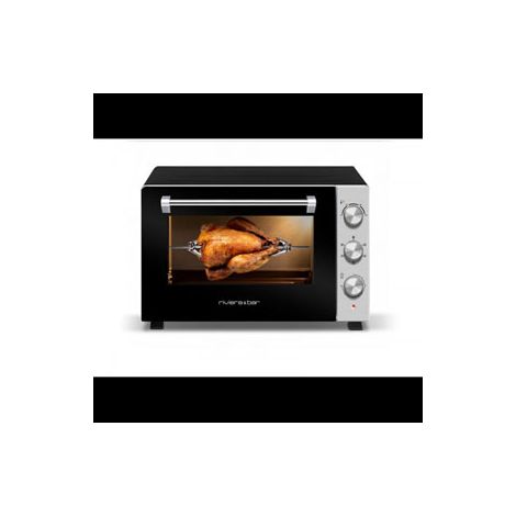 Mini four grill 60L 2200W – Cuisson par convection – Gril à air chaud – QFR600 – Riviera & Bar