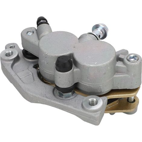Pinza freno anteriore con pastiglie freno 43080-0081 Stabilità del metallo Prestazioni Adatto per KX125 KX250 KX250F KX450F KX500 KDX200 KDX220-Crezuo