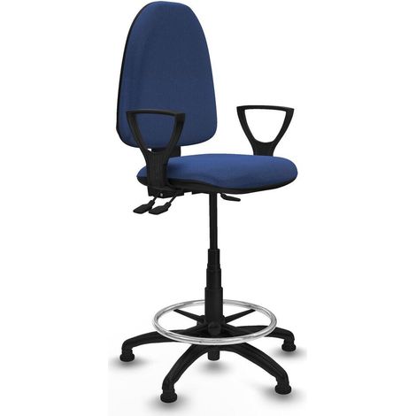 Piqueras y Crespo BFN01RT Chaise de Bureau Bleu Marine