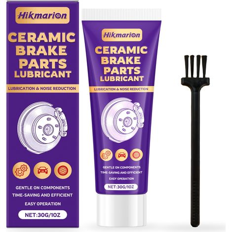 Car Lubricating Grease Kit - Daily Car Smoothing Grease, Cleaning Grease, Rust-Preventing Grease - Lubricant: 30g1, Brush1 (1/5)