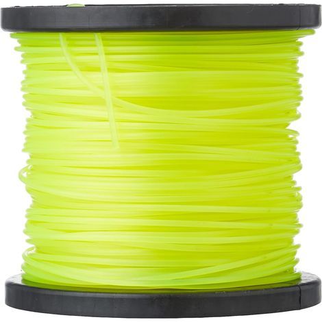 Runde Nylon-Trimmerschnur, gelb, 2,4 mm x 100 m (1/5)