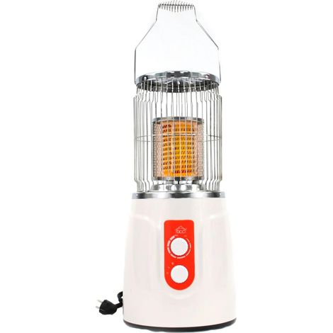 DCG PTC9324 Radiateur électrique blanc 2000W compact